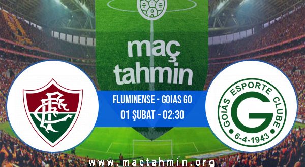 Fluminense - Goias GO İddaa Analizi ve Tahmini 01 Şubat 2021