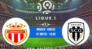 Monaco - Angers İddaa Analizi ve Tahmini 01 Mayıs 2022