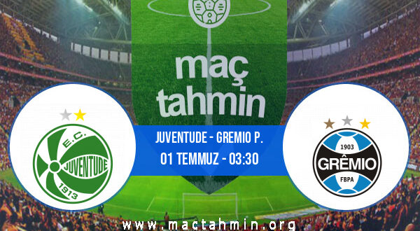 Juventude - Gremio P. İddaa Analizi ve Tahmini 01 Temmuz 2021