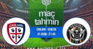 Cagliari - Venezia İddaa Analizi ve Tahmini 01 Ekim 2021
