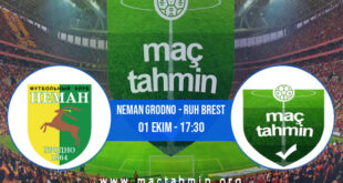 Neman Grodno - Ruh Brest İddaa Analizi ve Tahmini 01 Ekim 2021