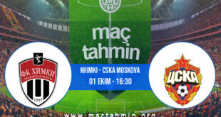 Khimki - CSKA Moskova İddaa Analizi ve Tahmini 01 Ekim 2022