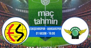 Eskişehirspor - Akhisarspor İddaa Analizi ve Tahmini 01 Kasım 2020