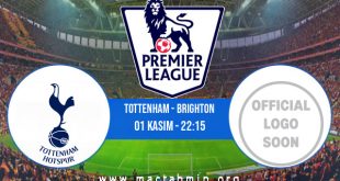 Tottenham - Brighton İddaa Analizi ve Tahmini 01 Kasım 2020