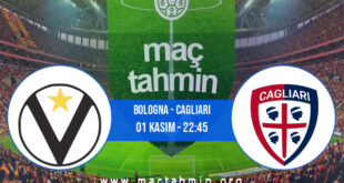 Bologna - Cagliari İddaa Analizi ve Tahmini 01 Kasım 2021