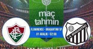 Fluminense - Bragantino SP İddaa Analizi ve Tahmini 01 Aralık 2020