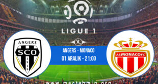 Angers - Monaco İddaa Analizi ve Tahmini 01 Aralık 2021