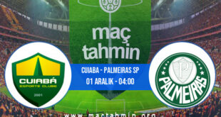 Cuiaba - Palmeiras SP İddaa Analizi ve Tahmini 01 Aralık 2021