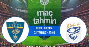 Lecce - Brescia İddaa Analizi ve Tahmini 22 Temmuz 2020