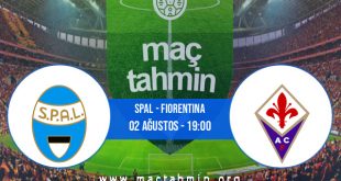 SPAL - Fiorentina İddaa Analizi ve Tahmini 02 Ağustos 2020