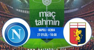 Napoli - Genoa İddaa Analizi ve Tahmini 27 Eylül 2020