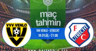 VVV Venlo - Utrecht İddaa Analizi ve Tahmini 18 Eylül 2020