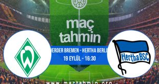 Werder Bremen - Hertha Berlin İddaa Analizi ve Tahmini 19 Eylül 2020