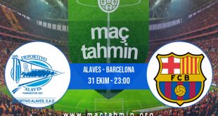 Alaves - Barcelona İddaa Analizi ve Tahmini 31 Ekim 2020