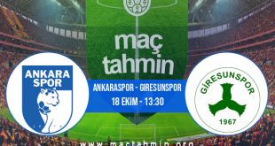 Ankaraspor - Giresunspor İddaa Analizi ve Tahmini 18 Ekim 2020