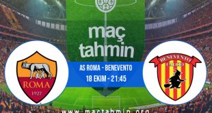 AS Roma - Benevento İddaa Analizi ve Tahmini 18 Ekim 2020