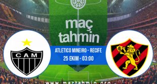 Atletico Mineiro - Recife İddaa Analizi ve Tahmini 25 Ekim 2020