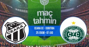 Ceara CE - Coritiba İddaa Analizi ve Tahmini 25 Ekim 2020