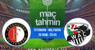 Feyenoord - Wolfsberg İddaa Analizi ve Tahmini 29 Ekim 2020