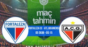 Fortaleza CE - Atl Goianiense İddaa Analizi ve Tahmini 05 Ekim 2020