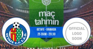 Getafe - Granada İddaa Analizi ve Tahmini 25 Ekim 2020