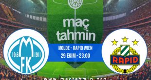 Molde - Rapid Wien İddaa Analizi ve Tahmini 29 Ekim 2020