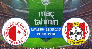Slavia Prag - B. Leverkusen İddaa Analizi ve Tahmini 29 Ekim 2020