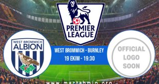 West Bromwich - Burnley İddaa Analizi ve Tahmini 19 Ekim 2020