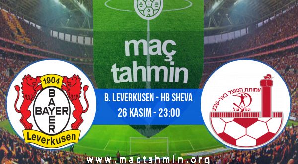 B. Leverkusen - HB Sheva İddaa Analizi ve Tahmini 26 Kasım 2020