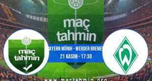 Bayern Münih - Werder Bremen İddaa Analizi ve Tahmini 21 Kasım 2020