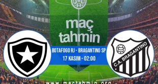 Botafogo RJ - Bragantino SP İddaa Analizi ve Tahmini 17 Kasım 2020