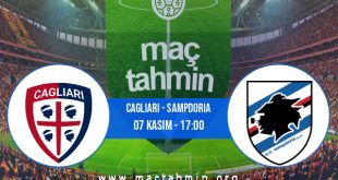 Cagliari - Sampdoria İddaa Analizi ve Tahmini 07 Kasım 2020