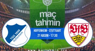 Hoffenheim - Stuttgart İddaa Analizi ve Tahmini 21 Kasım 2020