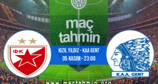 Kızıl Yıldız - KAA Gent İddaa Analizi ve Tahmini 05 Kasım 2020