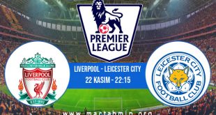 Liverpool - Leicester City İddaa Analizi ve Tahmini 22 Kasım 2020