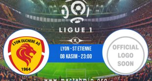 Lyon - St Etienne İddaa Analizi ve Tahmini 08 Kasım 2020