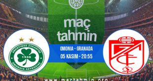 Omonia - Granada İddaa Analizi ve Tahmini 05 Kasım 2020