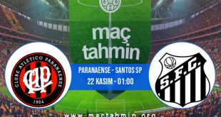 Paranaense - Santos SP İddaa Analizi ve Tahmini 22 Kasım 2020