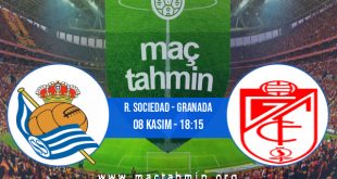 R. Sociedad - Granada İddaa Analizi ve Tahmini 08 Kasım 2020