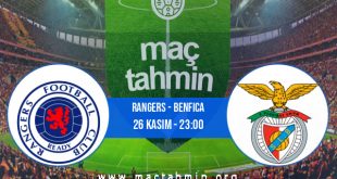 Rangers - Benfica İddaa Analizi ve Tahmini 26 Kasım 2020