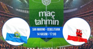 San Marino - Cebelitarık İddaa Analizi ve Tahmini 14 Kasım 2020