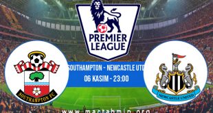 Southampton - Newcastle Utd İddaa Analizi ve Tahmini 06 Kasım 2020