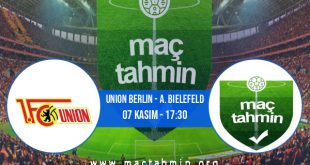 Union Berlin - A. Bielefeld İddaa Analizi ve Tahmini 07 Kasım 2020