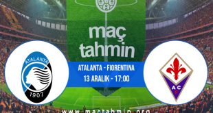 Atalanta - Fiorentina İddaa Analizi ve Tahmini 13 Aralık 2020