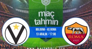 Bologna - AS Roma İddaa Analizi ve Tahmini 13 Aralık 2020