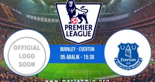 Burnley - Everton İddaa Analizi ve Tahmini 05 Aralık 2020
