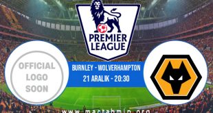 Burnley - Wolverhampton İddaa Analizi ve Tahmini 21 Aralık 2020