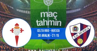 Celta Vigo - Huesca İddaa Analizi ve Tahmini 30 Aralık 2020