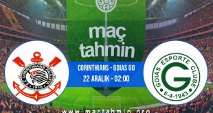 Corinthians - Goias GO İddaa Analizi ve Tahmini 22 Aralık 2020