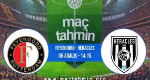 Feyenoord - Heracles İddaa Analizi ve Tahmini 06 Aralık 2020